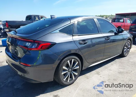 2024 Honda Civic Ex-L из США, поврежденный, VIN 19XFL1H71RE003647